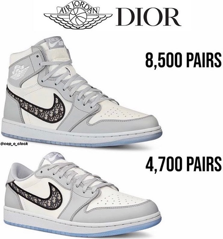 Why people are so excited about the Dh8,079 Dior Air Jordans: the future of  luxury?