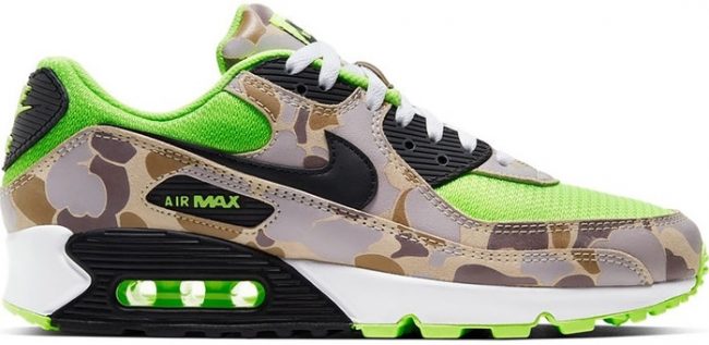 air max 90 camo green