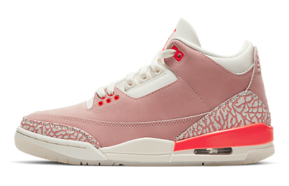 The Rust Pink Jordan 3 are the Next Hottest Kicks for the Ladies