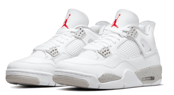 how to lace air jordan 4 white oreo