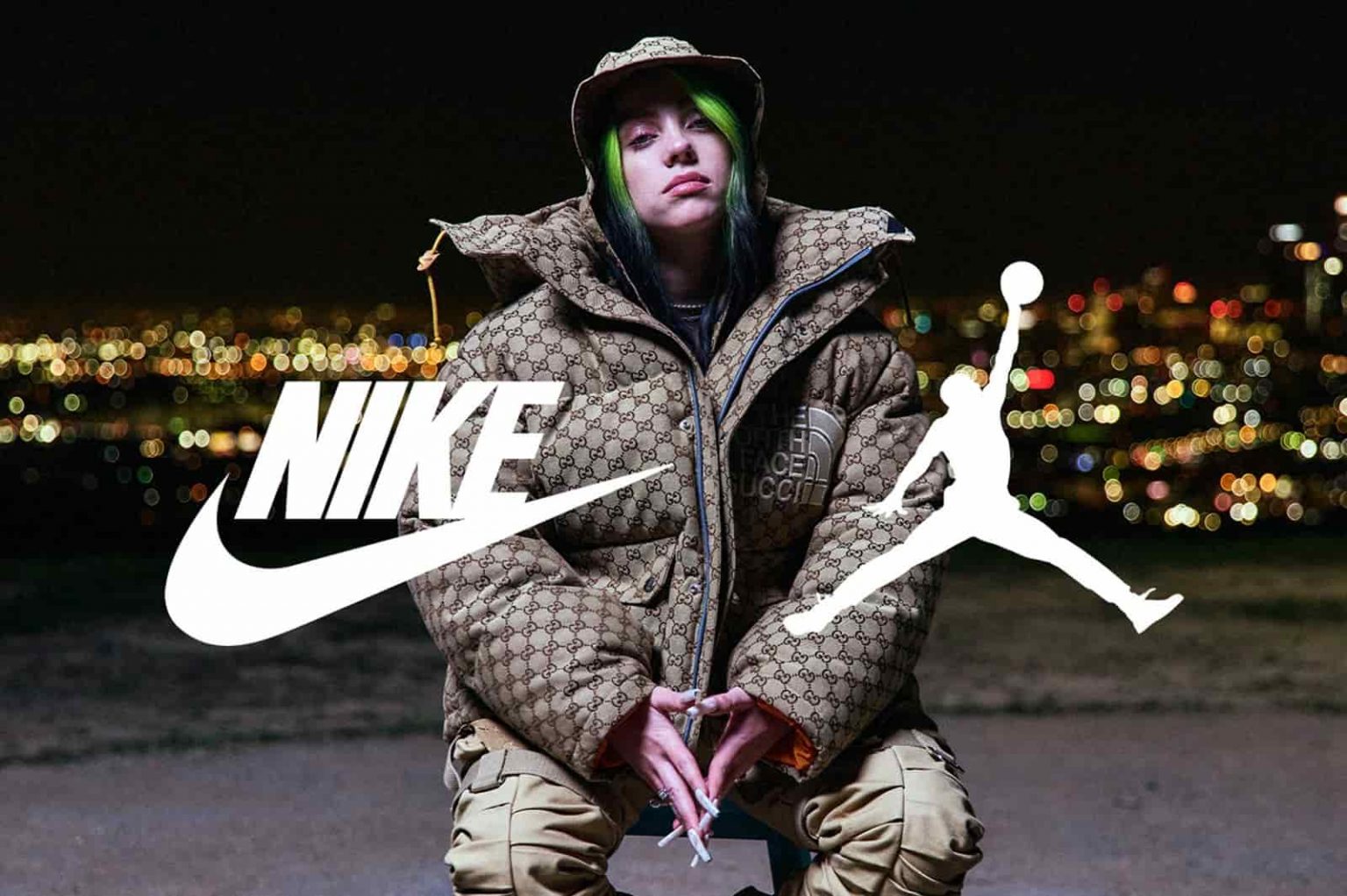 billie eilish nike sweats