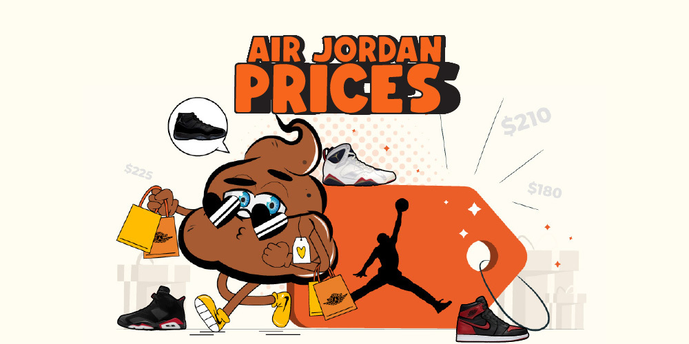 Jordans average price online