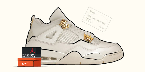 Jordan 4 Metallic Gold