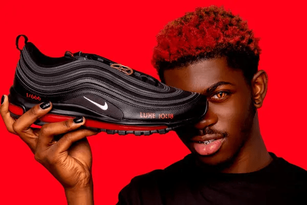 Nike the Satan sneakers