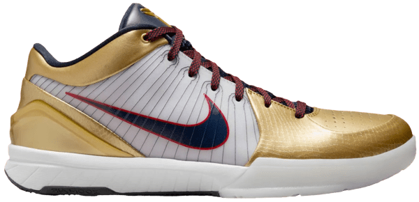 Kobe 4 Gold Medal August shoe releases