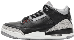 Jordan 3 Black Cement Holiday 2024