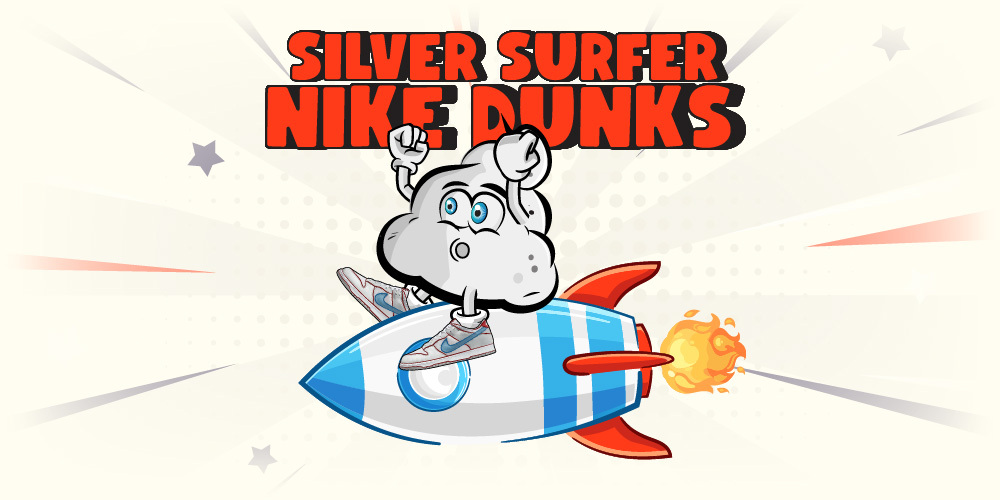 nike dunk silver surfer
