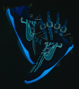 Kobe glow in dark Halloween shoes