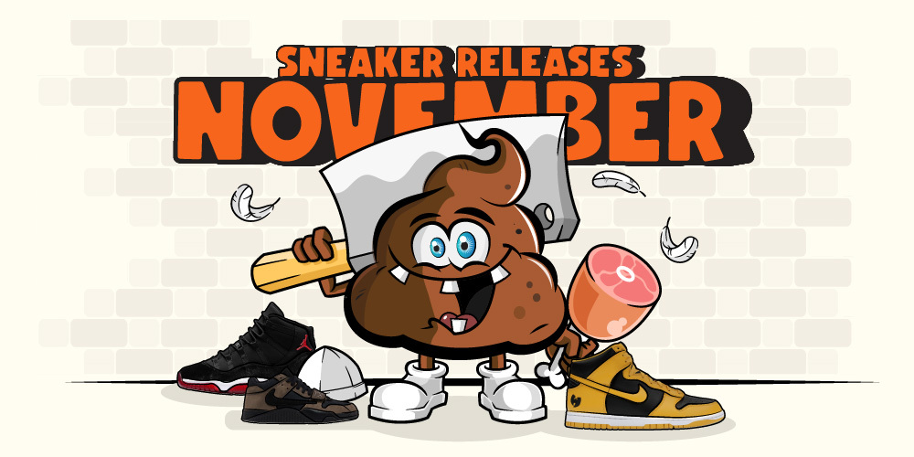 November Sneaker Releases Turkey Tasty Cashy as Black Friday